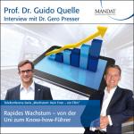 Rapides Wachstum - von der Uni zum Know-how-Führer:  Gespräch mit Dr. Gero Presser 