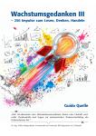 Wachstumsgedanken III – 250 Impulse zum Lesen, Denken, Handeln 