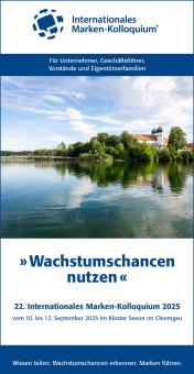 Teilnahme am 22. Internationalen Marken-Kolloquium 